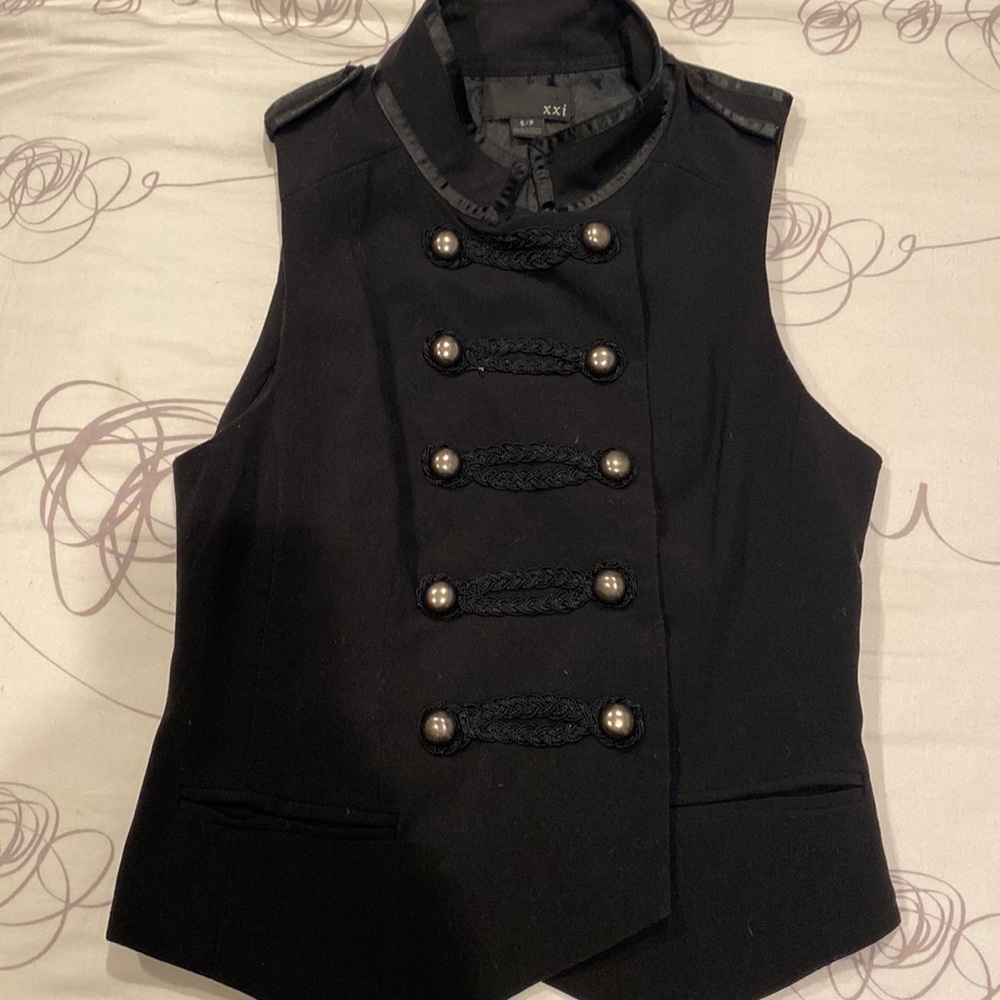Military vest forever 21 XXI size small